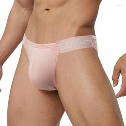 Onderbroek Fashion Bikini Heren ondergoed Briefs U Convex Sexy Modal Gay Men Santies Comfortabel Penis Pouch Slip Hombre Cuecas Drop