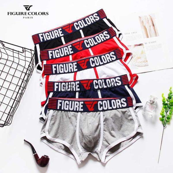 Slip FC garçon Boxer hommes sous-vêtements hommes coton caleçons hommes purs hommes culottes shorts sous-vêtements boxer shorts coton solidboxer slips J230713