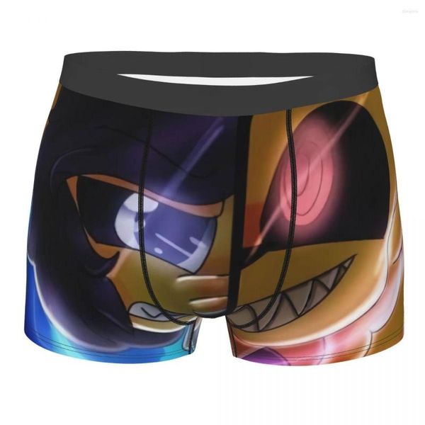 Caleçon Flexvega Ans Mikecrack sous-vêtements hommes Sexy imprimé dessin animé personnalisé motif Boxer Shorts culotte