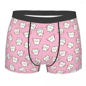 Onderbroek grappige bokser shorts slipje slipjes man tandarts tanden schattig patroon ondergoed zacht voor mannelijk