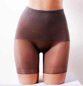 Sous-vêtements haute élastique super mince sous-vêtements unisexes femmes lingerie transparente boxer hommes voir à travers l'érotique