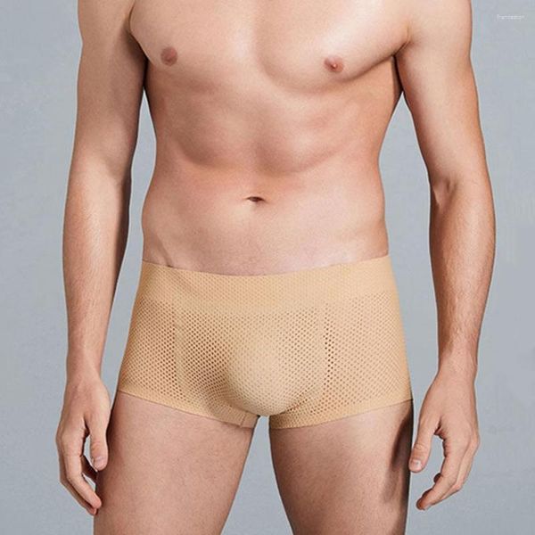 Caleçon Hip Pad sous-vêtements sans couture hommes BuLift avec Short respirant épais mi-taille mi-taille Shapers pour solide