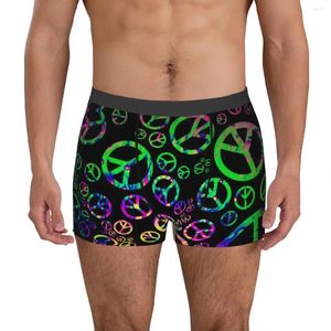 Onderbroek Hippie Stijl Heren Boxer Briefs Shorts Mannen Cartoon Anime Grappig Slipje Zacht Ondergoed Voor