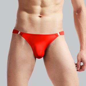 Onderbroek ijsslik slipjes ademende buckle jockstrap heren briefs 2023 stretch innerwear sexy homo's mannelijk no trace trunk cuecas