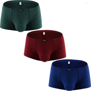 Onderbroek Ikingsky herenbuilling Boxer -briefs strekken shorts ondergoed ondergoed sexy sportieve kofferbak onder slipje voor mannen