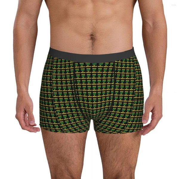 Cuecas jamaicana bandeira roupa interior amor jamaica bolsa de alta qualidade tronco costumes boxer breve elástico masculino tamanho grande