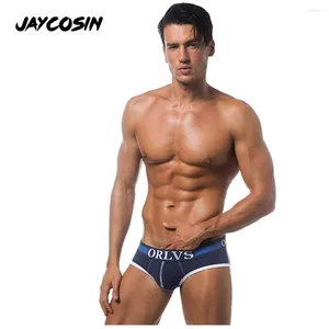 Sous-pants Jaycosin Sexy Mens Boxers Unwear Boxers Coton Soft Splice Shorts Pagnière Pouche sous-vêtements Boxer Interior Hombre Slip