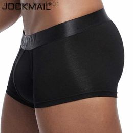 Slips JOCKMAIL nouveau sexy hommes sous-vêtements boxer solide boxershorts hommes Modal doux caleçons hommes malles cuecas Gay mâle culottes L230915