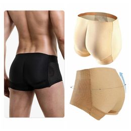 Sous-pants jockmail sexy hommes rembourrés sous-vêtements boxer sèches fesses fesses agrippant les fesses poussoir push up samis cuecas gay mâle culotte de faux cul