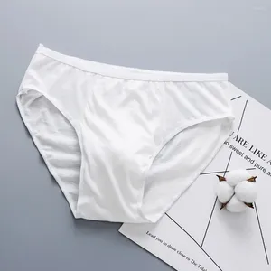 Sous-pants l-4xl hommes coton coton briefs pour hommes plus sous-vêtements de taille de taille l à 4xl hommes respirants