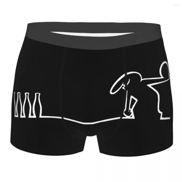 Calzoncillos la linea Bowling Men Underwear Badum Lineman Boxer Briefs Shorts bragas divertidas para homme s-xxl