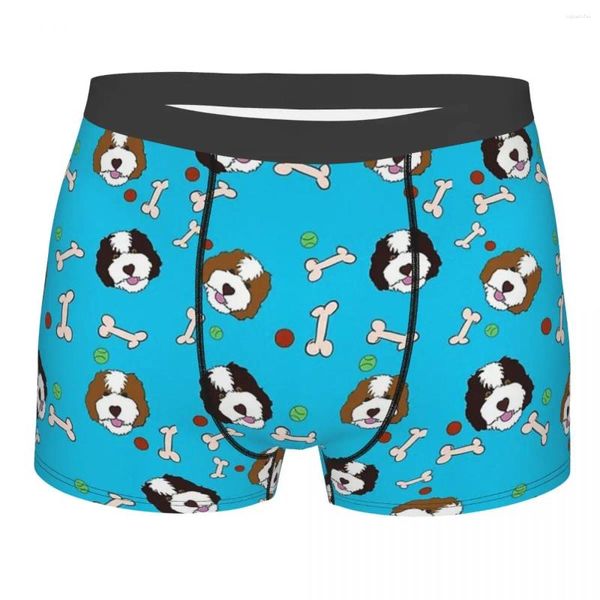 Calzoncillos Labradoodle Labradoodles Labrador perro Doge montones de garabatos Homme bragas ropa interior masculina pantalones cortos estampados Boxer Briefs