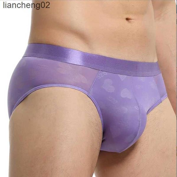 Caleçon Grand Euro Us RU Taille Hommes Respirant Sexy Boxers Sous-Vêtements Josckstrap balles U Pouc Culotte Chaude W0412