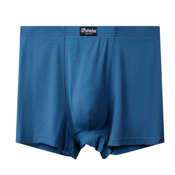 Caleçon Grande Taille 100% Coton Hommes Sous-Vêtements Big Guy Boxers Comrfortable Flexible Shorts Fat Male Taille Haute Soild Color Underpants 230515