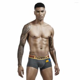 Caleçon LEOSOXS été hommes sous-vêtements homme Boxer glace maille respirant Sexy jeunesse bambou ventiler Shorts B009