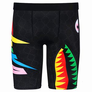 Boxer Long Boxer homme marque dessin animé imprimé hommes culottes Hip Hop serré boxe Shorts hommes caleçons séchage rapide hommes sous-vêtements Boxers 230506