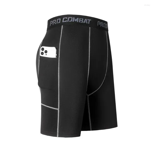 Calzoncillos Boxer de pierna larga para hombre, ropa interior de algodón, bragas de marca, Boxershorts sexys para hombre