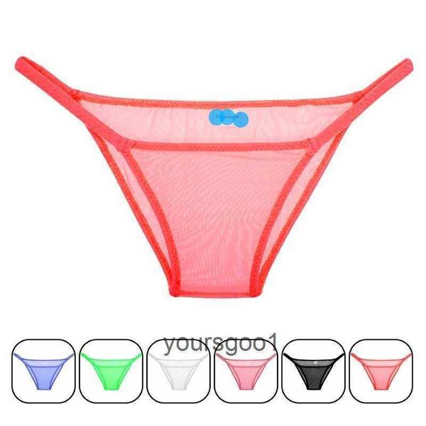 Sous-pants basses basses de taille Bikini Personne Fashion Mesh Mens 2024 Sous-vêtements sexy Men de rayonne pour Jockstrap Wholesale