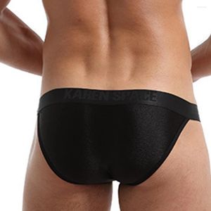 Sous-pants mâles sous-vêtements sexy mens arme gonflante sachet string gsstring inonde confortable et respirant basse hauteur s xl tailles disponibles