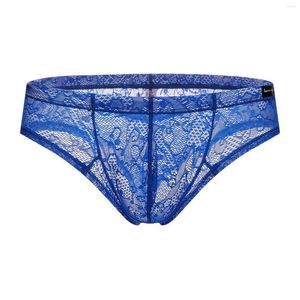 Sous-pants homme boxer dentelle culotte masculine sous-vêtements lingerie petit short homme sexy soucha gay cueca