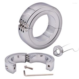 Onderbroek Man Fitness Metal Ring Lingerie als Chasity Cage Accessories Crotch 304 Verbetering van het ondergoed met L Lock -sleutel Ademb.