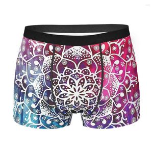 Caleçons Mandala Namaste Zen Yoga Méditation Hommes Boxer Slip Bohème Très Respirant Cadeaux d'anniversaire de haute qualité