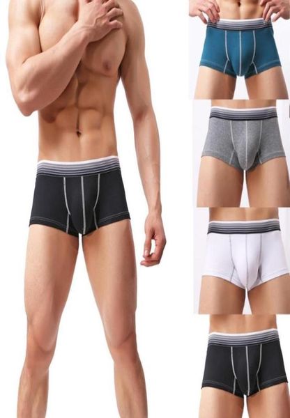 Men de passe-t-dessous 039s Sweetwear Underwear Striped Boxer Briefs Shorts Bulge Pouche Trunks Beachwear15114882