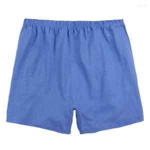 Caleçon homme Boxer culotte grande taille coton ample Plus doux élastique respirant confortable sous-vêtement homme Shorts