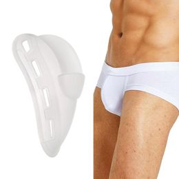 Onderbroek heren briefs sexy vergroting penis bulge zakje push up cup zwemverbetering mannelijk ondergoed