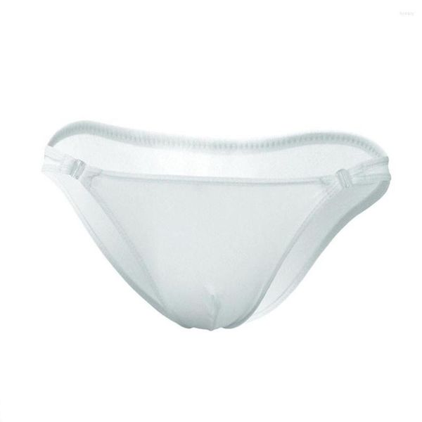 Calzoncillos moda masculina sretch g-string t-back micro tanga calzoncillos ropa interior vestido de baño de leche