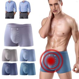 Calzoncillos Ropa interior fisiológica para hombres Boxers para hombres Ampliación Salud Boxer Shorts Turmalina Próstata Energía magnética