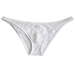 Onderbroek heren sexy ondergoed 8 kleuren ultra dunne briefs laagbouw zachte hoge kwaliteit snel drogende mannen