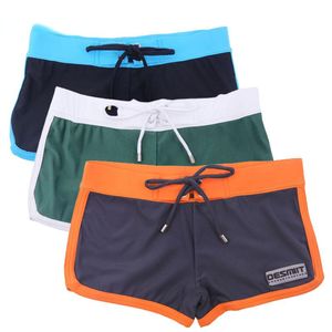 Calzoncillos de baño para hombre, Boxer Sexy de alta calidad, pantalones cortos de playa, bañadores para hombre, calzoncillos para hombre