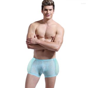 Slip hommes 4PS rembourré slips boxeurs BuLifting culotte éponge fesses rehausseur de hanche Shaper bas Sissy Crossdressers culotte