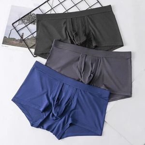 Sous-vêtements hommes Boxer slips sous-vêtements respirants haute élastique doux hommes avec conception de nez d'éléphant pour