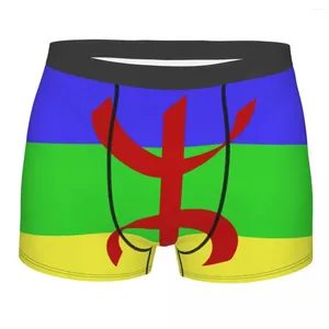 Onderbroek mannen bokser shorts slipjes vlag van amazig zachte ondergoed Drapeau berber mannelijke humor