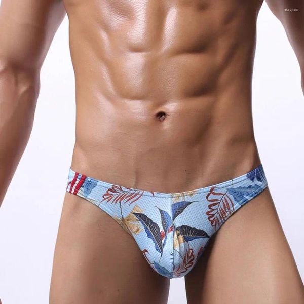 Calzoncillos hombres informes t forma pequeña de cintura baja vintage macho ajustado de ajuste rápido u convexal bolsita g-string para dormir