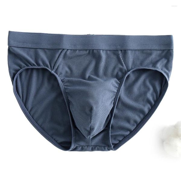 Slips Hommes Slips Sous-vêtements Sexy Bugle Pouch Shorts Culottes Fil Doux Pour La Peau Confortable Breath Maillots De Bain String Élastique