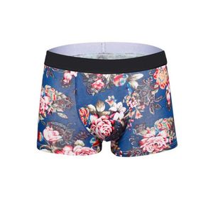 Onderbroek mannen katoen bedrukte bokser briefs comfortabel slipje mans ademende solide onderaante mannelijke mid-taist korte 4xl grote zizeunderpants