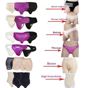 Sous-vêtements Hommes Cacher Gaff Panty Faux Vagin Sous-Vêtements Façonnant Sexy Lingerie Slip Sous-Vêtement Transgenre Crossdresser Sissy Panti2859