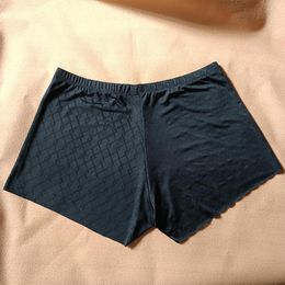 Onderbroek mannen ijs zijden ondergoed sexy ademende doorzichtige shorts bokser slipjes slipjes en vrouwen casual huis erotische platte boksers