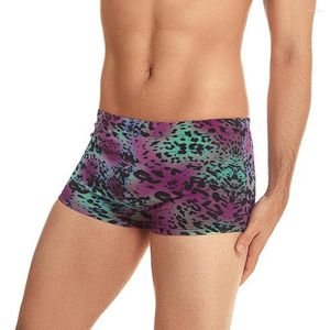 Onderbroek mannen gaas ondergoed naadloze slip sissy pure boxershorts ademende sportfitness zijden snel droge slipjes badkleding