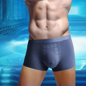 Onderbroek mannen slipje u convexe mid-rise elastic taille mannelijk zweet absorberend ademende katoenen naadloze shorts-slips