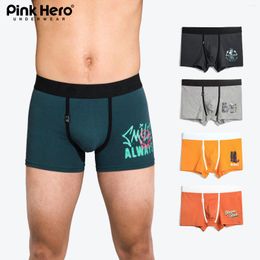 Sous-pants Boxer Men's Boxer Pinkhero 549 Novelty imprimé élégant élégant confortable Soft Youth Underwear pantalon jambes sans rouleau