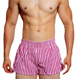 Onderbroeken Heren Boxerondergoed Comfortabel Casual Thuisbroeken Boxers Klassiek Gestreepte Rasters Plaids Strandondershorts voor heren