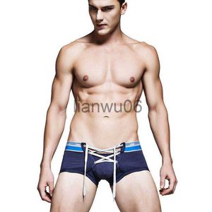 Calzoncillos de algodón para hombre, ropa interior de marca con cuerda, calzoncillos cortos de tiro bajo, calzoncillos sexy para hombre, calzoncillos de cueca para hombre, calzoncillos apretados suaves J230713