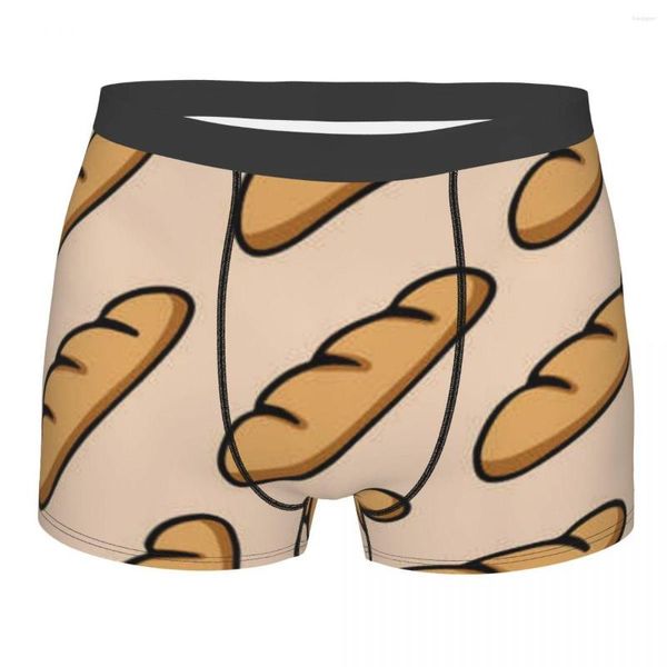 Sous-vêtements pour hommes, boxers, sous-vêtements, motif baguette, short masculin sexy