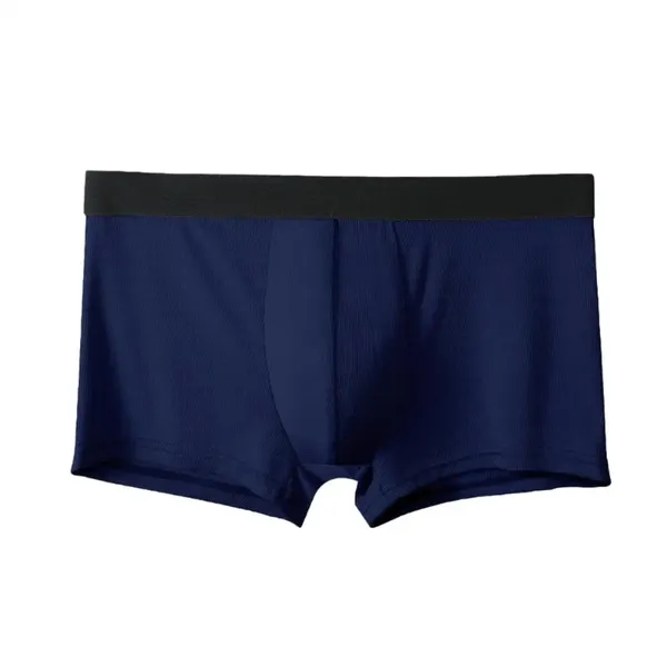 Calzoncillos para hombre, calzoncillos Boxer de seda de hielo para hombre, calzoncillos Boxershorts, ropa interior para hombre, pareja, Sexy, elástico, ajuste ceñido, la mejor calidad