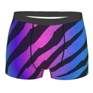 Calzoncillos Bragas para hombre Patrón de tigre de neón Hombre Hombre Ropa interior tipo bóxer corto