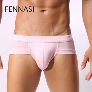 Sous-vêtements hommes sexy slips sous-vêtements modal en forme de U boutique de mode taille basse boxer respirant push up corps façonnage